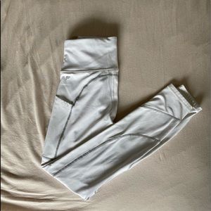 White Fabletics Leggings